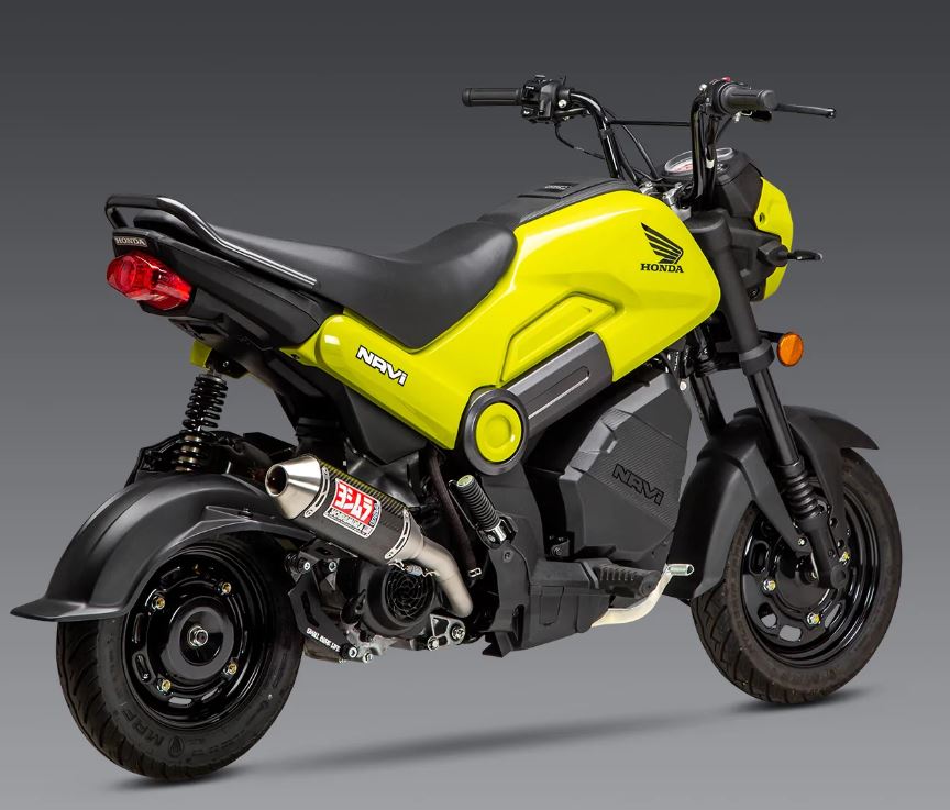 Yoshimura Race Mini RS-2 Works Finish Stainless Full System with Carbon  Muffler- Honda Navi 110 (2022+)