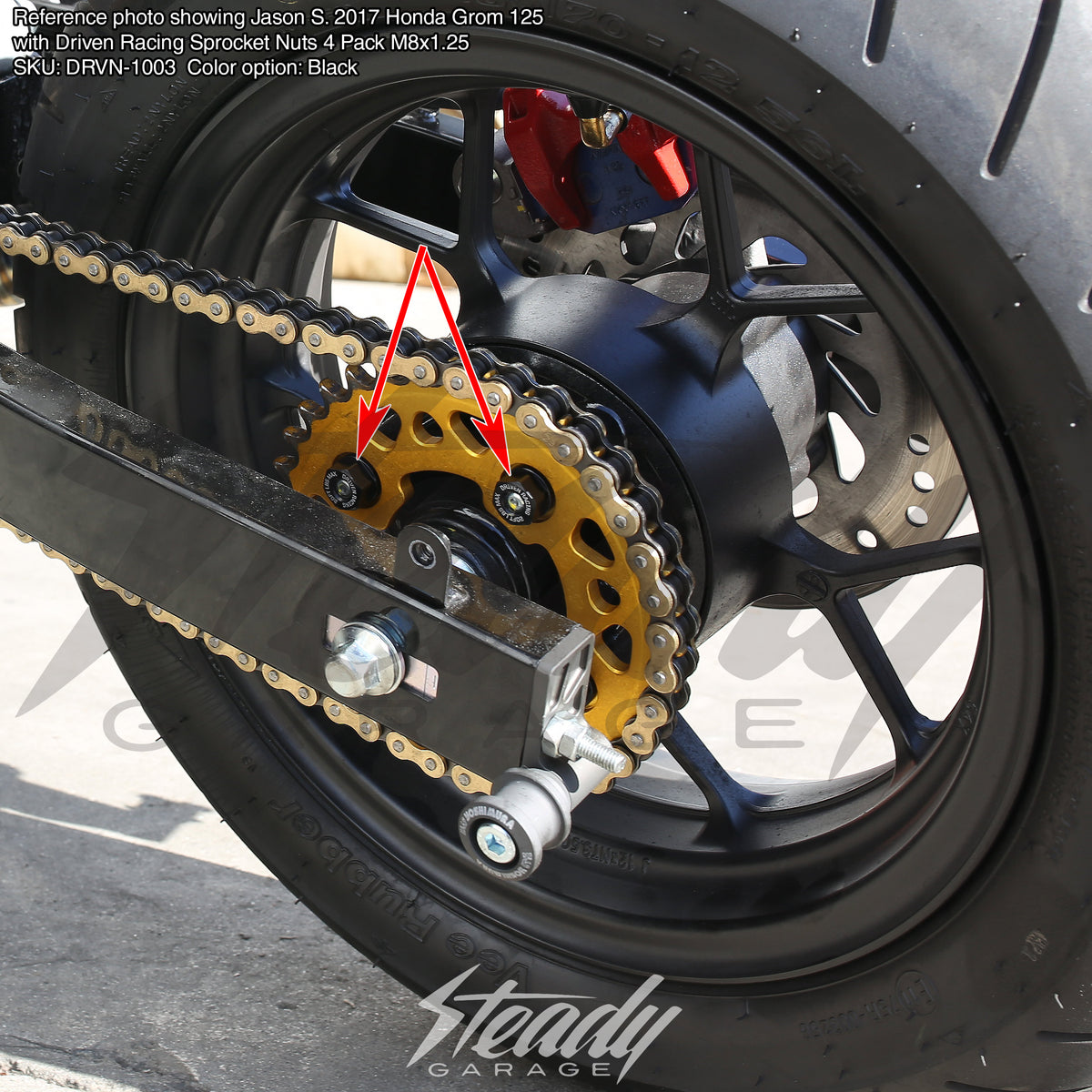 Honda 2024 grom sprocket