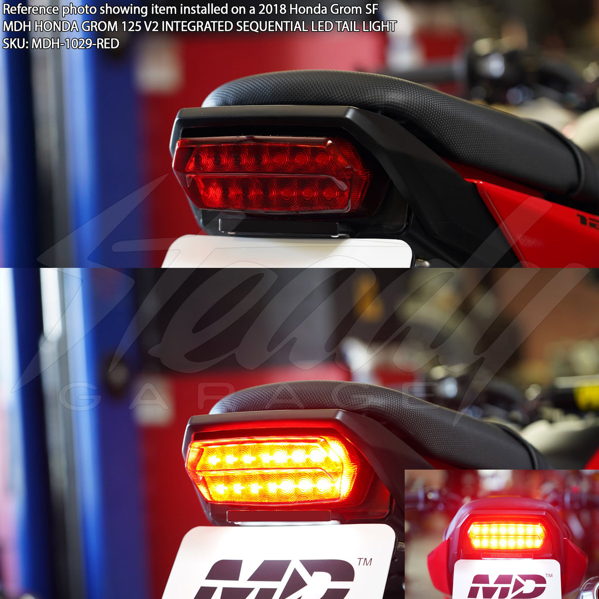 grom led tail light