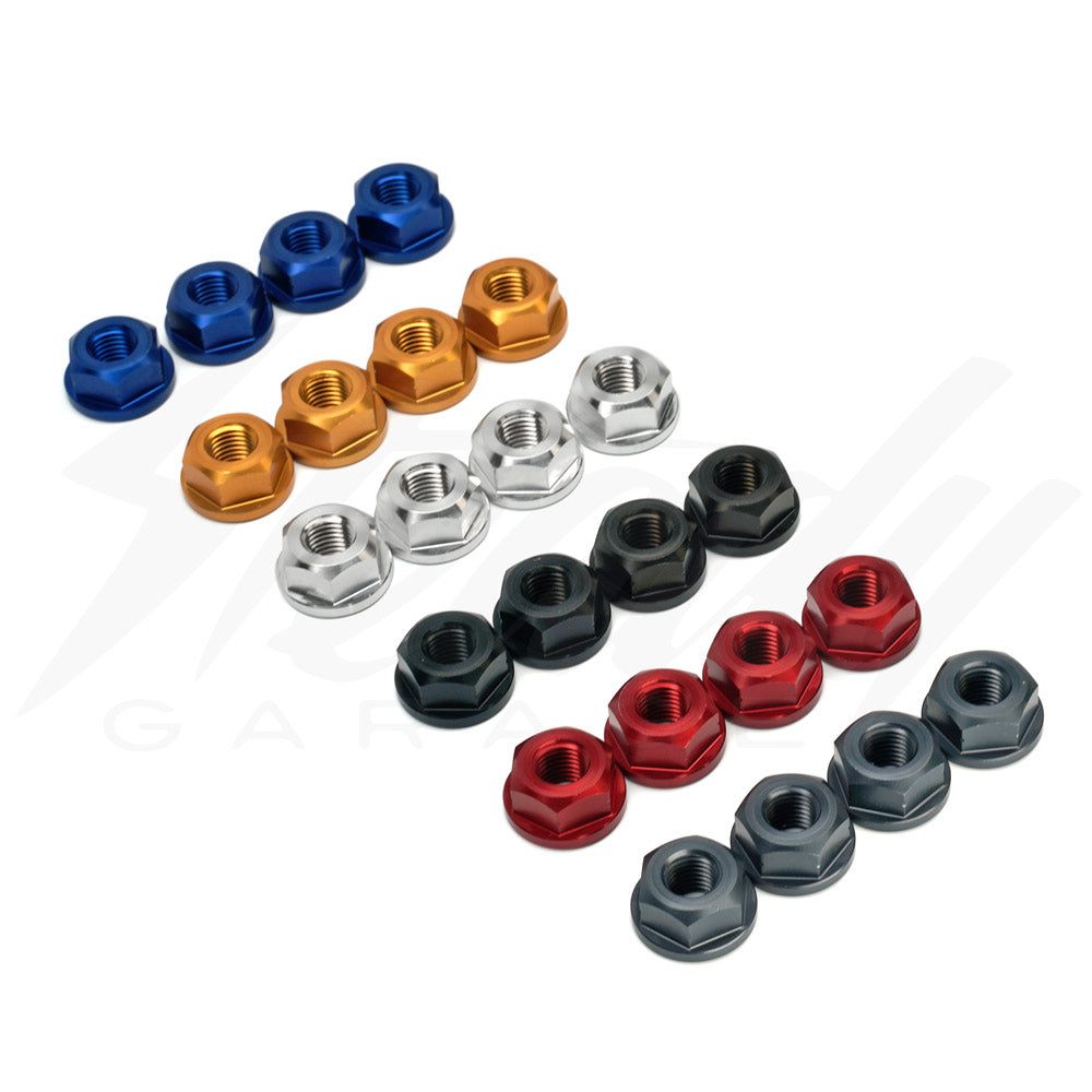 Chimera Engineering Sprocket Nuts 4 Pack M10x1.25 Honda Grom 125 2022+