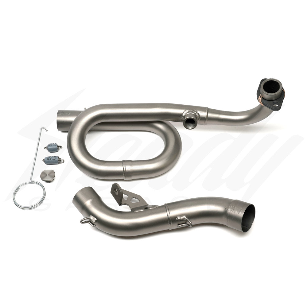 2022+ YOSHIMURA RACE RS-9T STAINLESS FULL EXHAUST WITH STAINLESS MUFFLER -  HONDA GROM 2022+