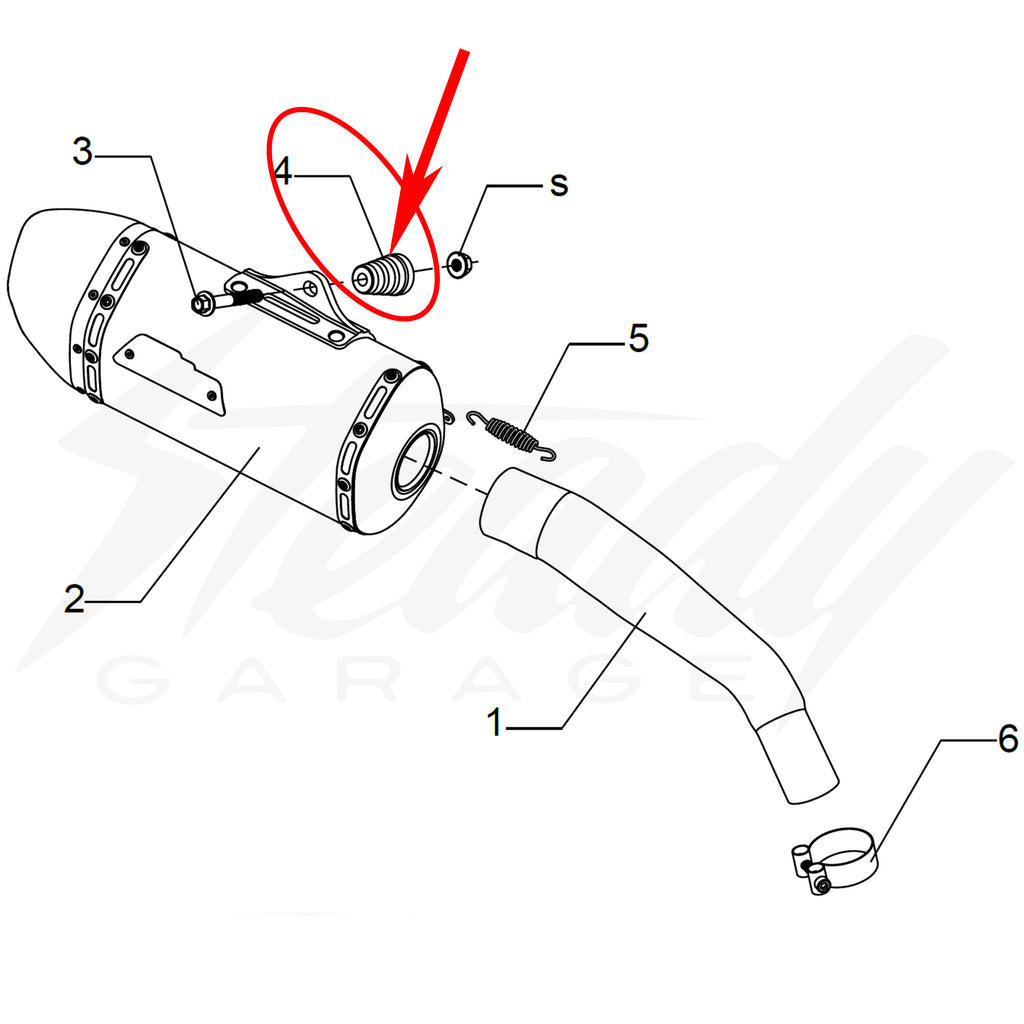 YOSHIMURA ALS-042 ALUMINIM MOUNTING SPACER RS-9