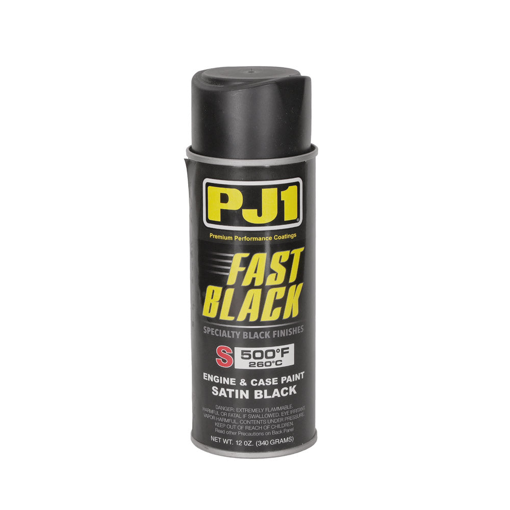 PJ1 FAST BLACK ENGINE AND CASE PAINT 500F - STATIN BLACK - 12oz 16-SAT ...