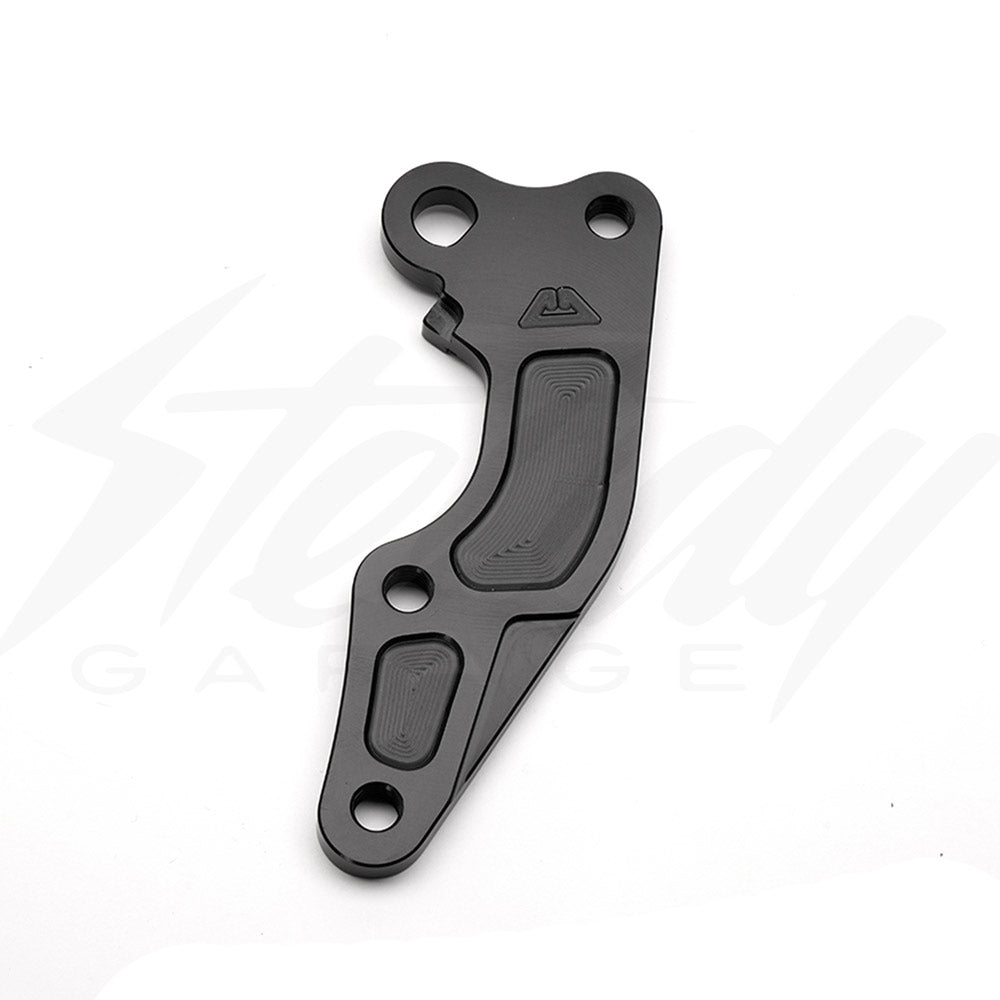 Chimera 245mm Front Big Brake Rotor Upgrade OEM/STOCK Brake Caliper Bracket - Honda Grom (2019+ ABS, 2022+ ABS/Non-ABS), Monkey (ABS/NON-ABS 2019+), DAX (ALL YEARS)