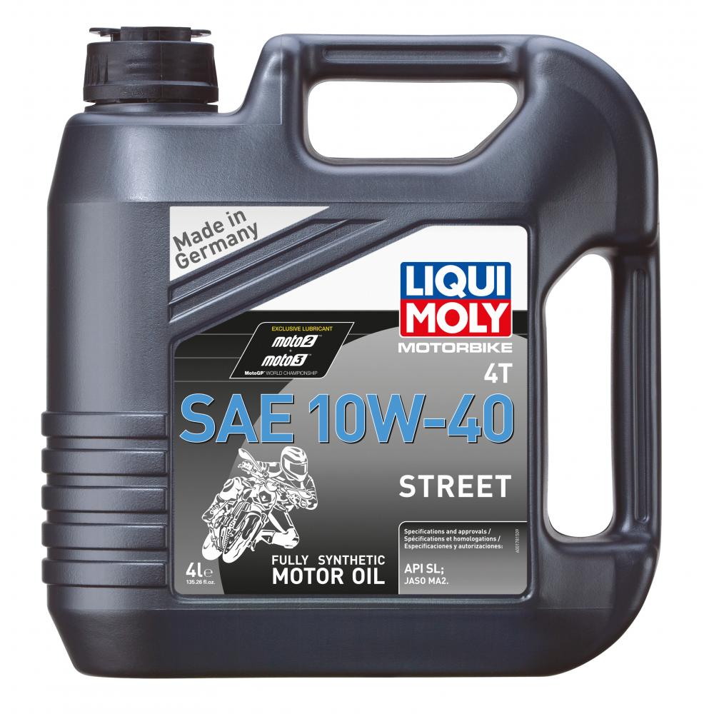 LIQUI MOLY 10W40 Street Synthetic Motor Oil - 4 Liter