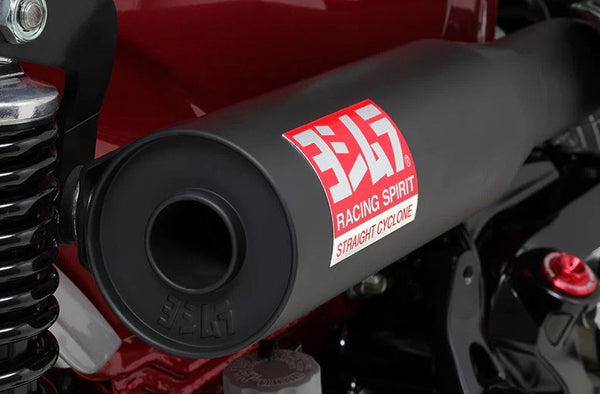 YOSHIMURA YAT RACE STRAIGHT CYCLONE HIGH PIPE STAINLESS BLACK - Honda  DAX 125 (2023-2025)