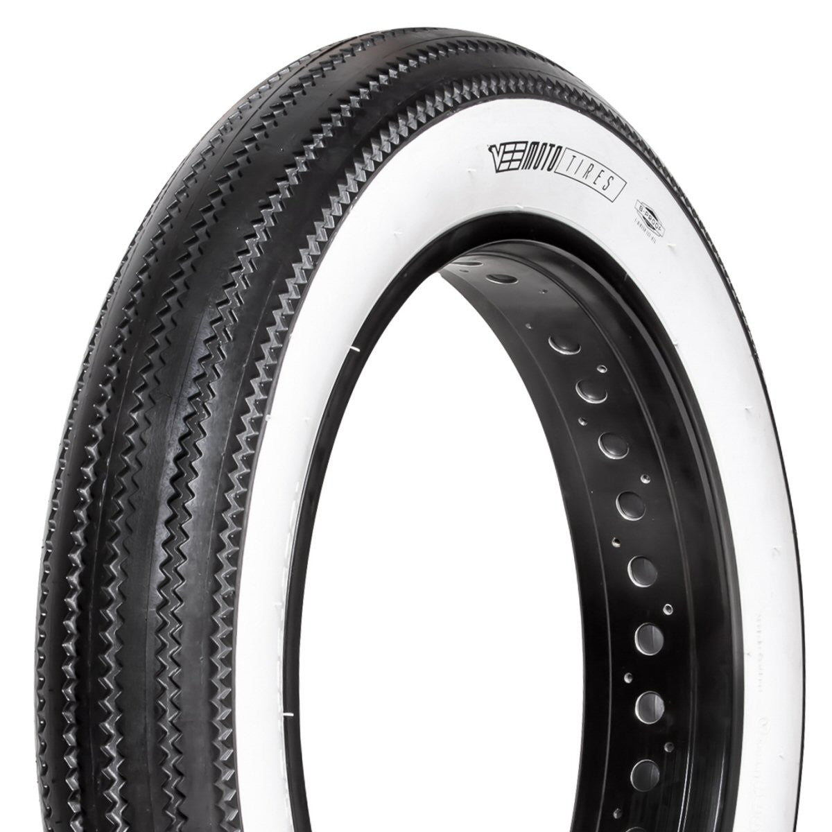 Vee Tire Co. E-Zigzag 20x4.0 E-Bike White Wall Tire – Steady Garage