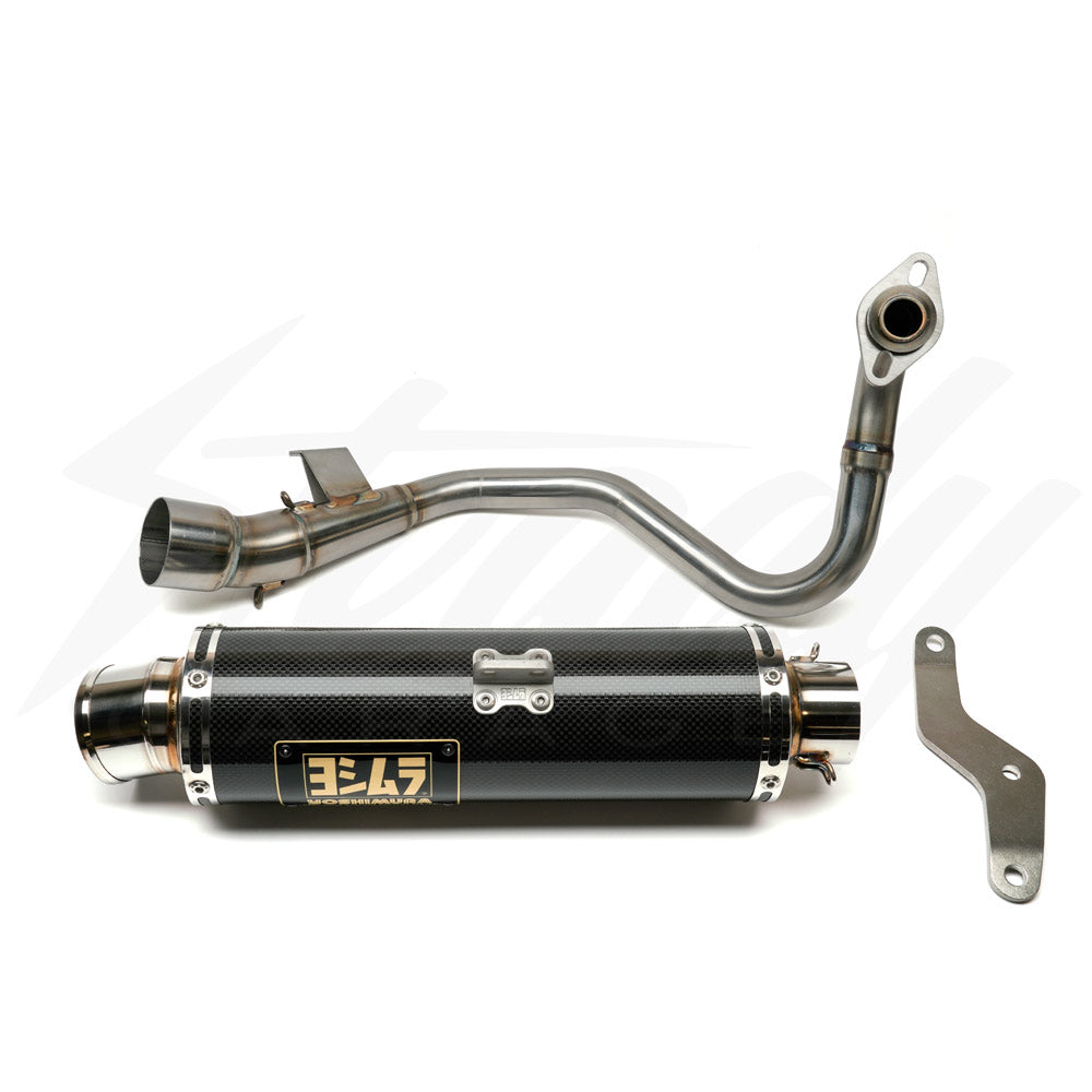 Yoshimura RACE GP-MAGNUM STAINLESS FULL EXHAUST - 2021 HONDA ADV 150