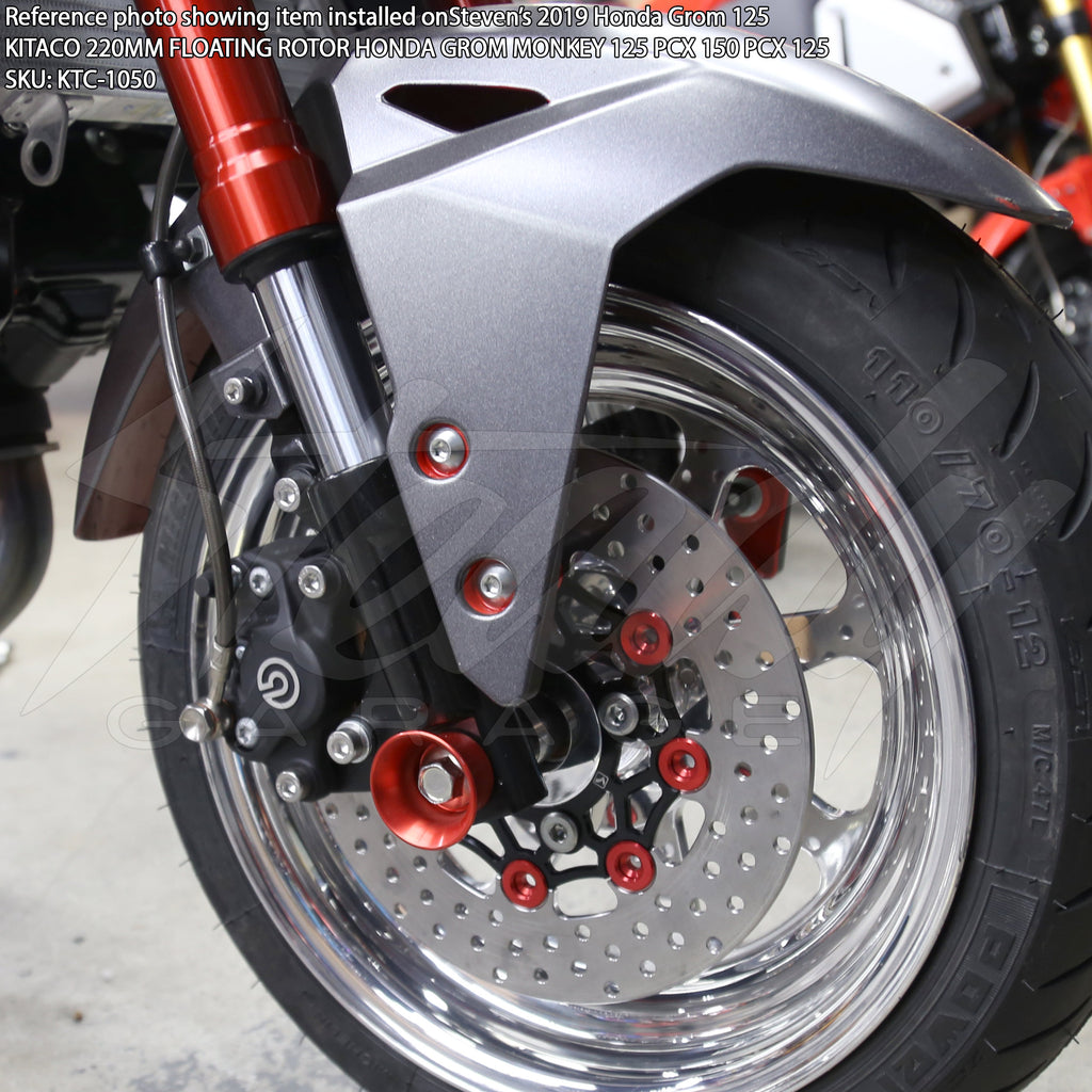 Kitaco 220mm Floating Rotor Honda Grom125 Monkey 125 PCX 150 PCX