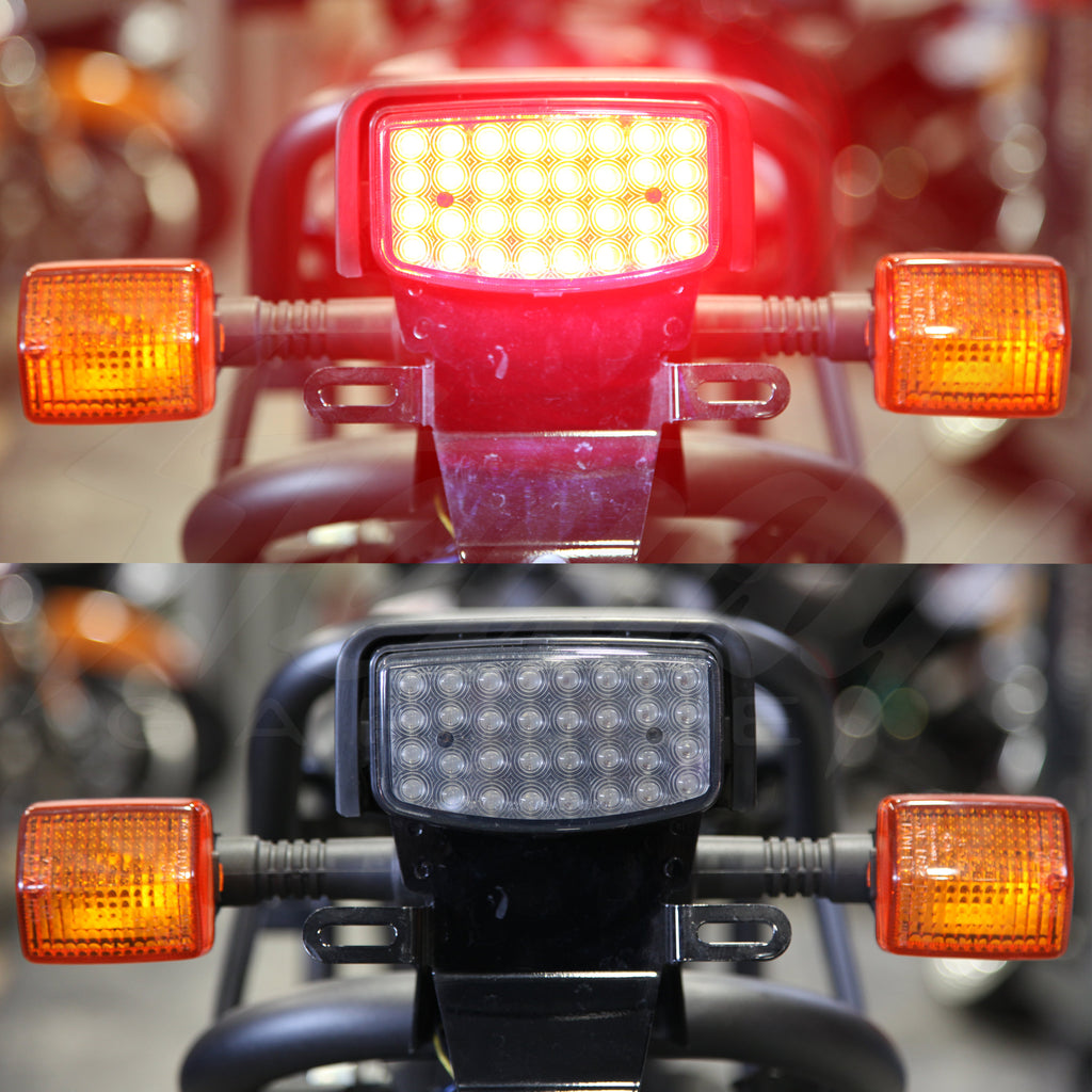 Honda Ruckus NPS50 Sequential LED Tail Lights Clear V2 2003 - 2022