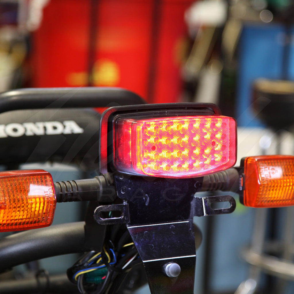 Honda Ruckus NPS50 Sequential LED Tail Lights Clear V2 2003 - 2022