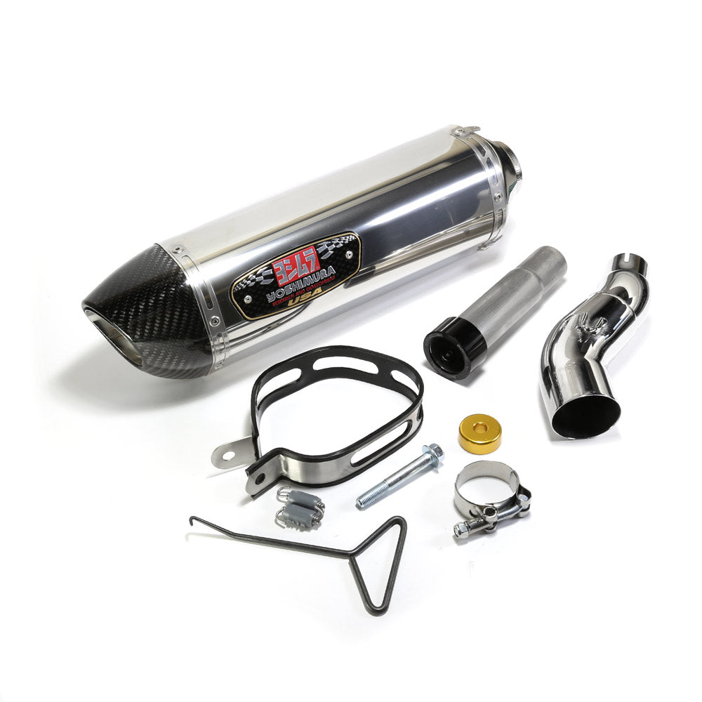 Yoshimura R77 Stainless Steel Street Exhaust System for Kawasaki Ninja 300  (2013-17)